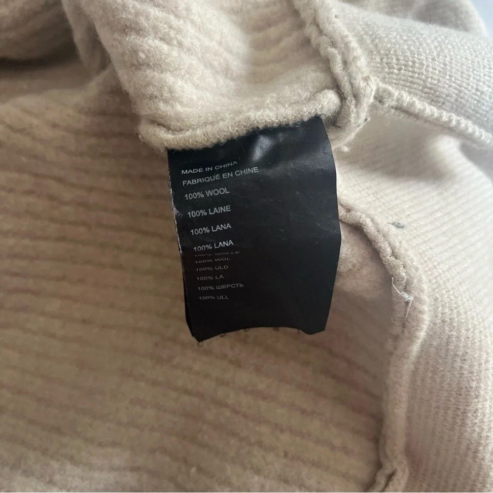 Club Monaco Wool Zip Sweater Size Small - Picture 3 of 6